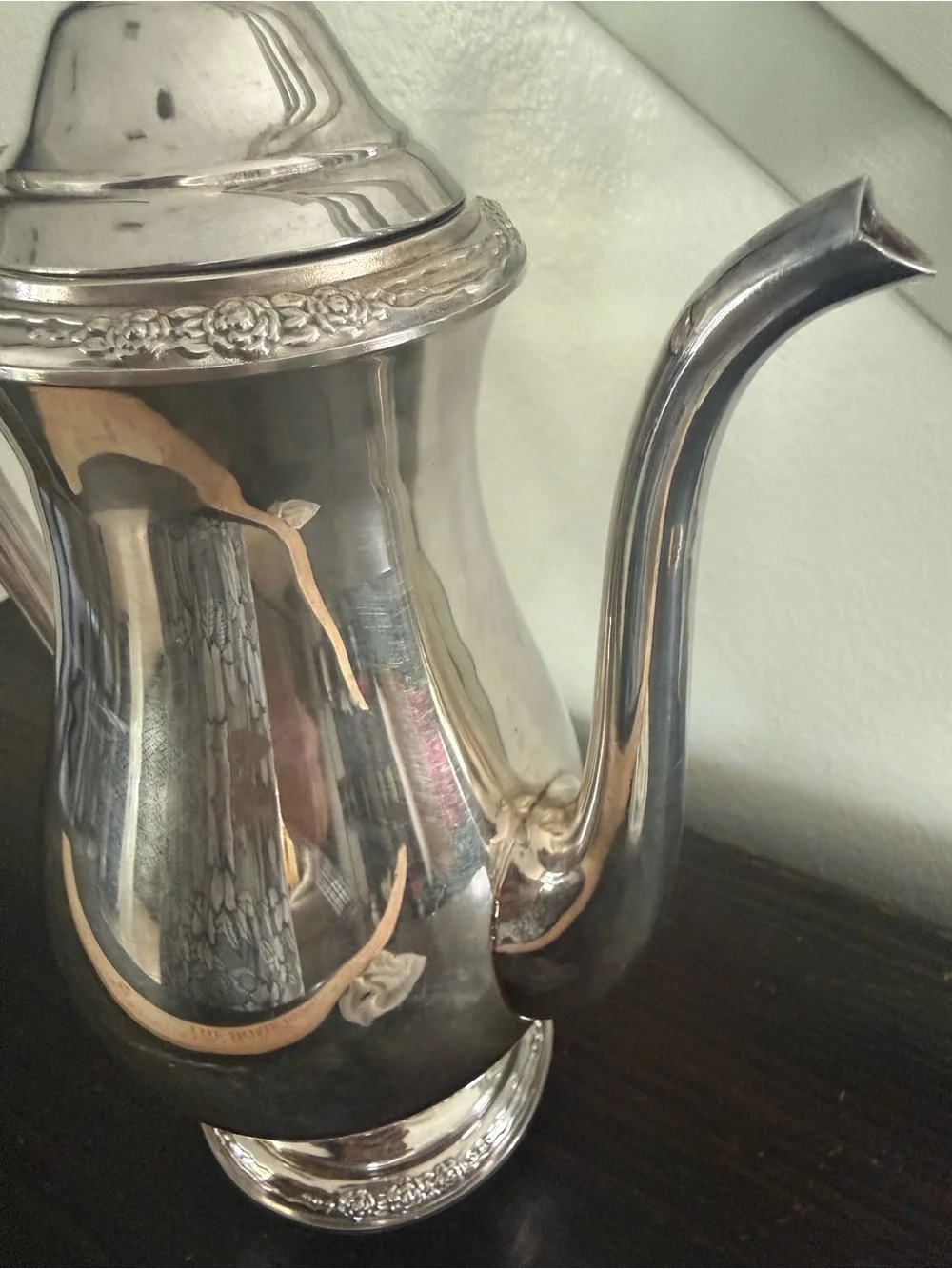 Vintage Silver Plated Coffee/Tea Pot